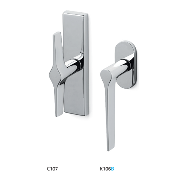 Lama L C107 & K106B Window Handles Lama L C107 & K106B Window Handles
