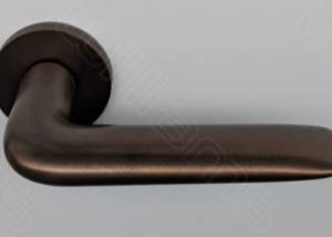 FSB 1292 Solid Bronze Lever on Rose Dark Wax