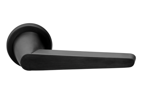 Formani Cone door level handle in satin black