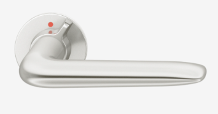 AFL 1292 Lockable Door Lever Handle on Flush or 3.5mm Roses