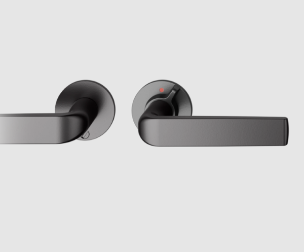 AFL 1267 Lockable Door Lever Handle on Flush or 3.5mm Rose