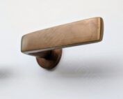 12 1267 Real Solid Bronze in dark Patina wax finish