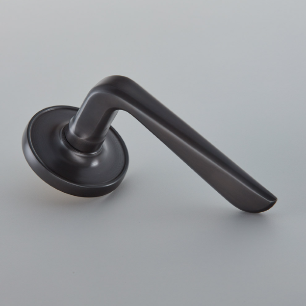 7220COV65B Celeste Door Handle on 65mm Raised Edge Covered Rose