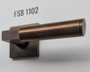 FSB 12 1102 Bauhaus Door handle bronze