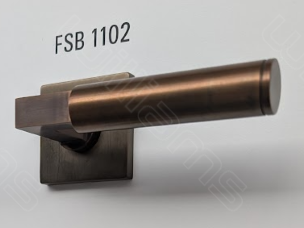 FSB 12 1102 Bauhaus Door handle bronze