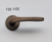 FSB 12 1106 Door handle on Rose Bronze