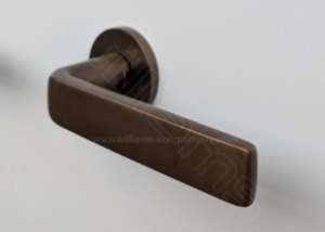 FSB 1267 Bronze Lever on Rose Real Bronze Dark or Light