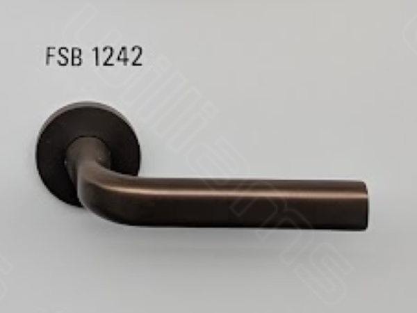 FSB 12 1242 Lever on Rose Bronze