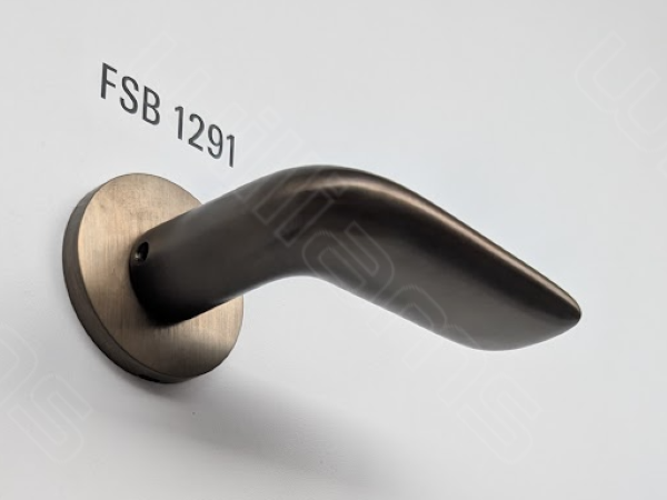 1291 Bronze Lever on Rose FSB 1291 Solid Bronze Dark Lever on Rose