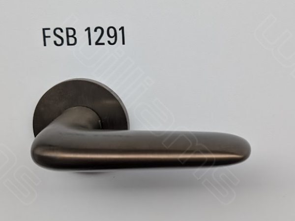 1291 Bronze lever on rose FSB 1291 Solid Bronze Dark Lever on Rose