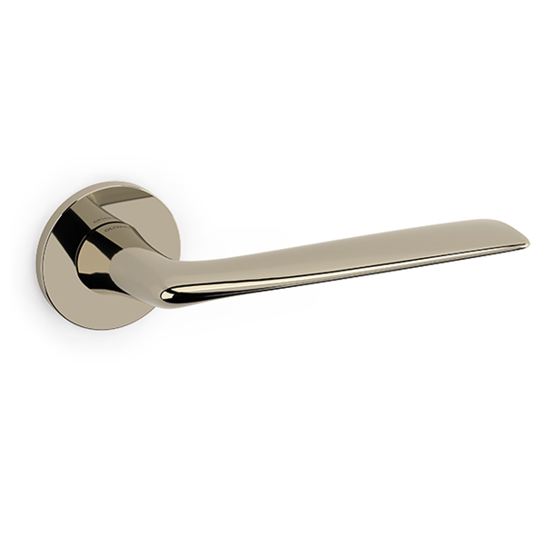 MISS M281B Lever Handle on Low Rose by Philippe Starck